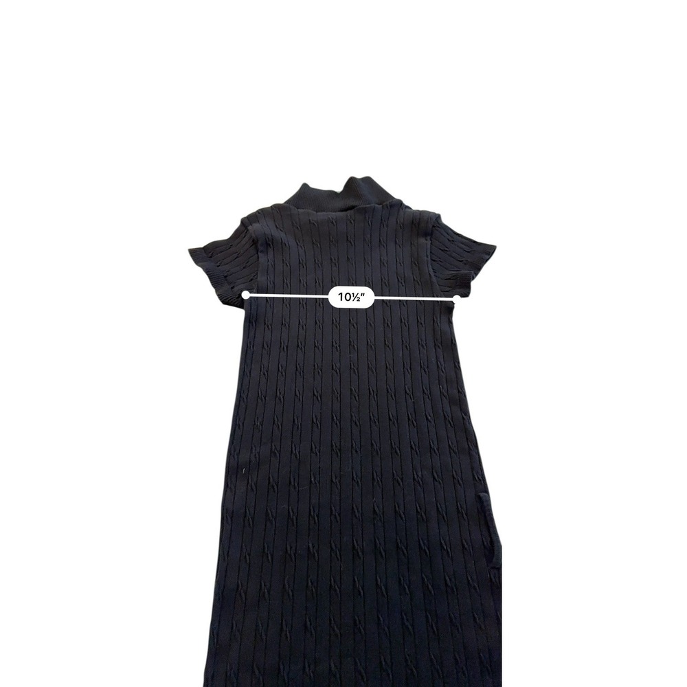 JJ AUTHENTIC Dress Women's Black XS Pencil Style Stretch S/Sleeve New With Tag‎ - Picture 8 of 8